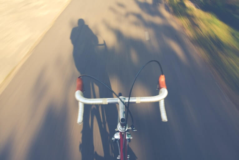 Cycling commute road