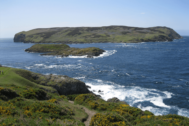 Isle of Calf island sea