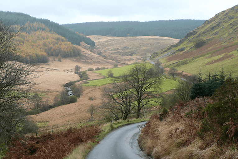 Tywi Valley Wales scenery
