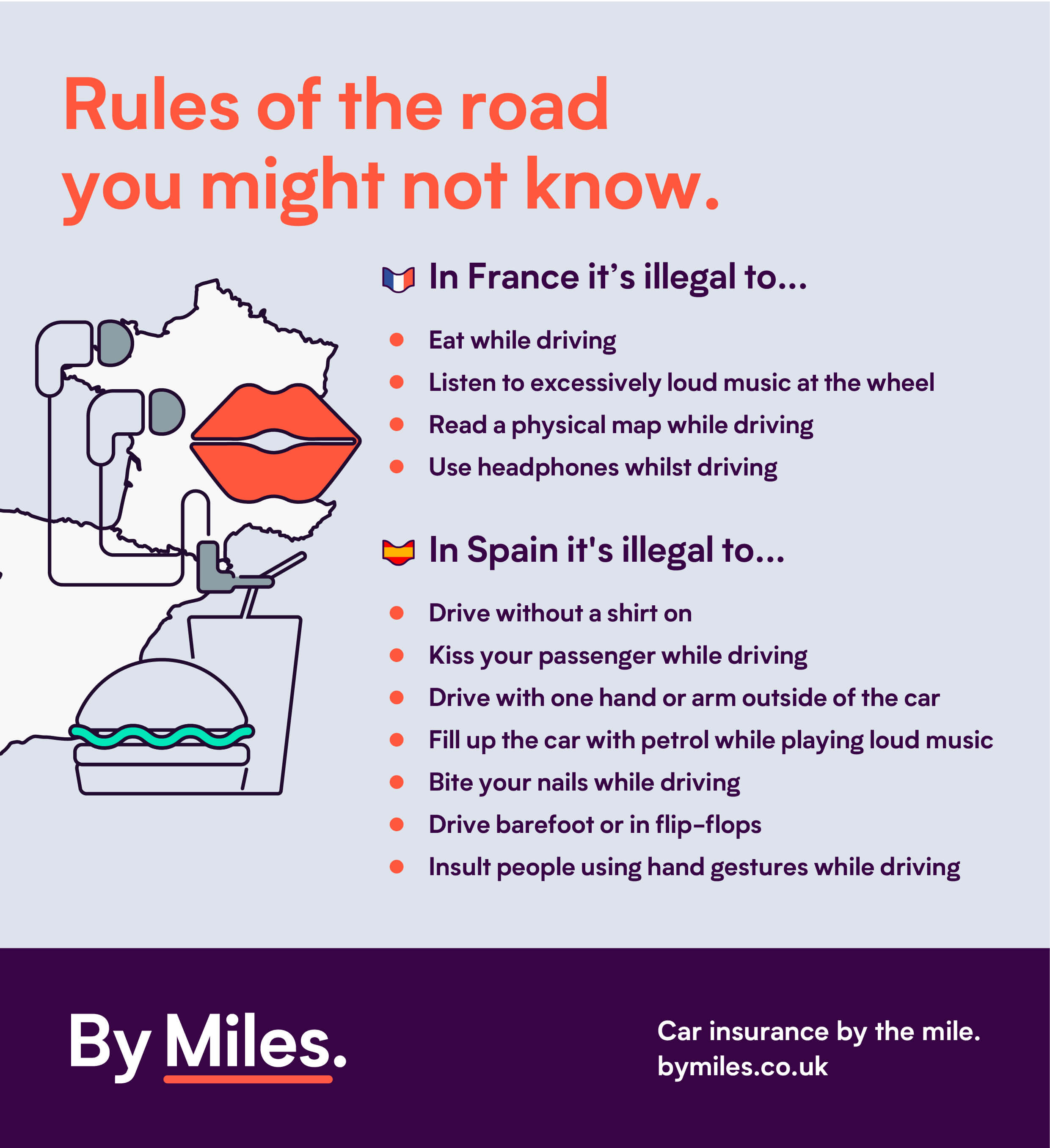 Rules Of The Road You Might Not Know - Driving Laws For A Road Trip To The Champions League Final